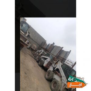 اجاره بابکت و خاور مینی بیل حمل نخاله