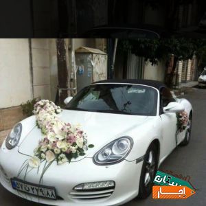 اجاره ماشین عروس با گل هدیه اجاره خودرو تشریفات