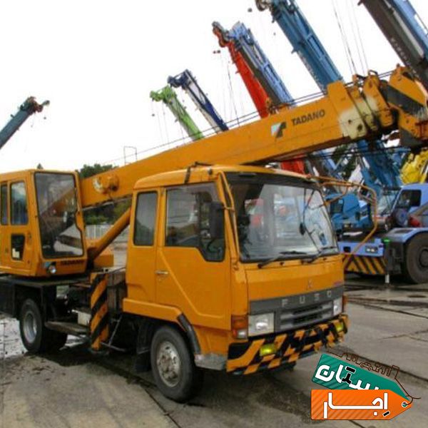 اجاره جرثقیل 7تن 29متر دکل ((سبد نفر بالابر))