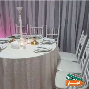 اجاره کلیه خدمات مجالس و ظروف کرایه تک ستاره با بهترین کیفیت
