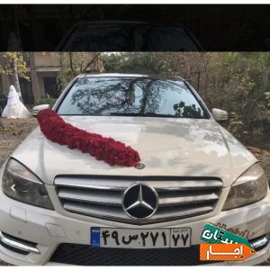 اجاره و کرایه ماشین عروس بنز C200 از مالک