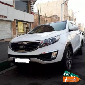 کرایه ماشین اسپورتیج 2014 شرایط آسان