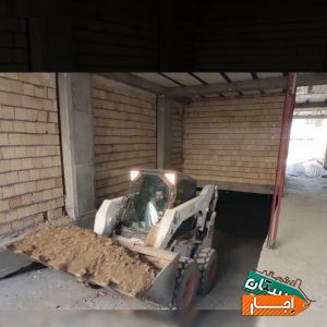اجاره مینی بیل و بابکت همراه پیکور حمل نخاله