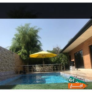 اجاره باغ ویلا درسهیلیه با استخر اب گرم