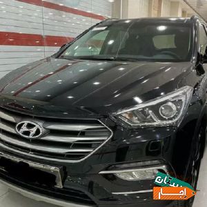 رنت سانتافه2018/اجاره 7نفره/کرایه روزانه ماشین با شرایط عالی در کیش