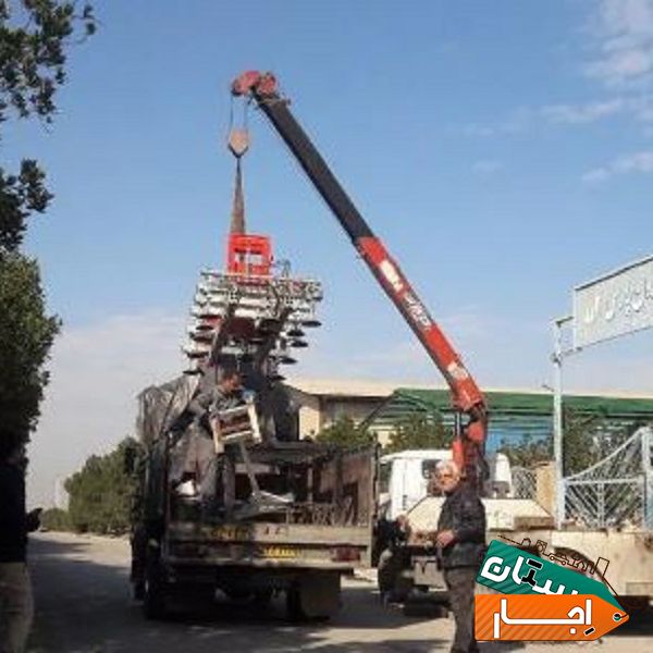 اجاره جرثقیل 3 تن اجاره ای با بهترین قیمت در اهواز