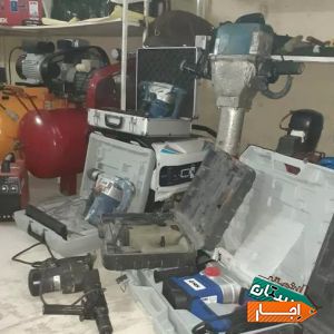اجاره.کرایه پمپ بادآب کفکش،کف کش هیلتی لوله بازکن