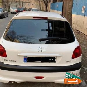 اجاره خودرو 206 تیپ 5 بهترین قیمت