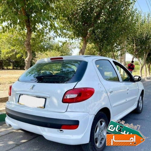 اجاره خودرو 207 سفید تمیز با شرایط مناسب