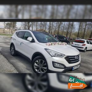 اجاره ماشین عروس سانتافه با راننده