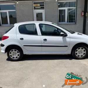 اجاره و رنت پژو 206 تیپ 5 مدل 97 بدون راننده و واسطه با بهترین قیمت