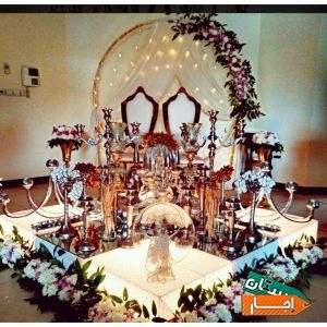 اجاره و اجرای سفره عقد و دیزاین جایگاه نامزدی