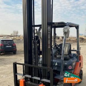 اجاره لیفتراک حمل و تخلیه بار با بهترین قیمت