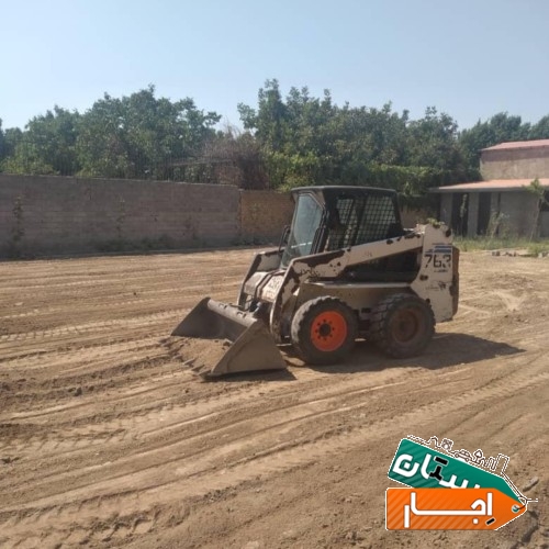 اجاره مینی لودر بابکت و مینی بیل در شهریار و حومه