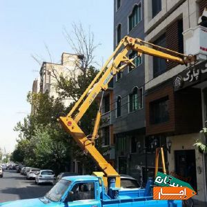 اجاره بالابر نیسان لجور جرثقیل سبددار کابیندار