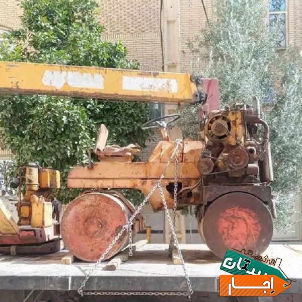اجاره و فروش کمپکتور غلطک زمین کوب ویبره با بهترین قیمت در شیراز