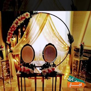 اجاره و اجرای سفره عقد و دیزاین جایگاه نامزدی