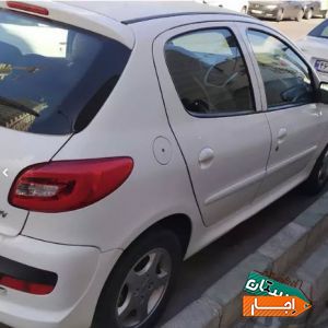 کرایه 207 اتومات سفید بهترین قیمت