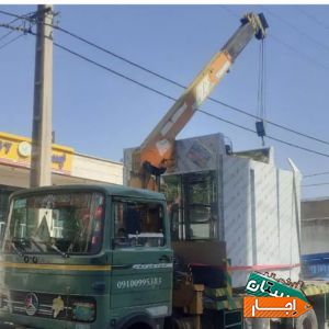 جرثقیل خاور کفی سبد دار