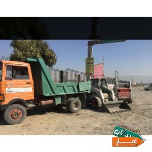 بابکت کندن استخر واجاره روزانه خاور بابکت مینی بیل
