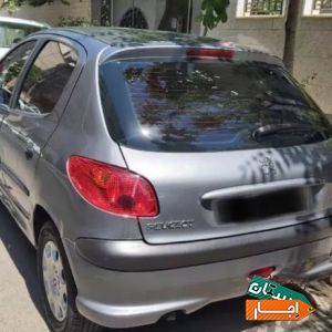 رنت پژو 206 با شرایط آسان
