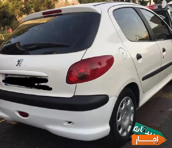 اجاره خودرو / اجاره بدون راننده / اجاره 206