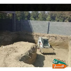 اجاره بابکت کندن استخرتخریب حمل نخاله لودر کامیون