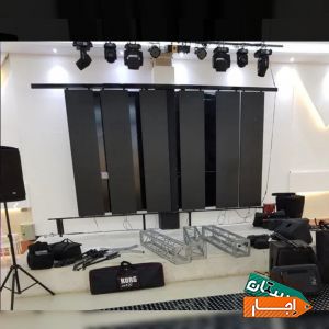 اجاره باند رقص نور سیستم صوت نورپردازی
