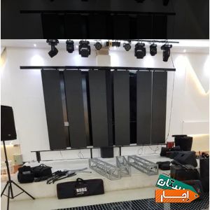 اجاره باند رقص نور سیستم صوت نورپردازی