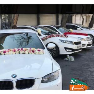 اجاره ماشین عروس(گل ماشین هدیه)