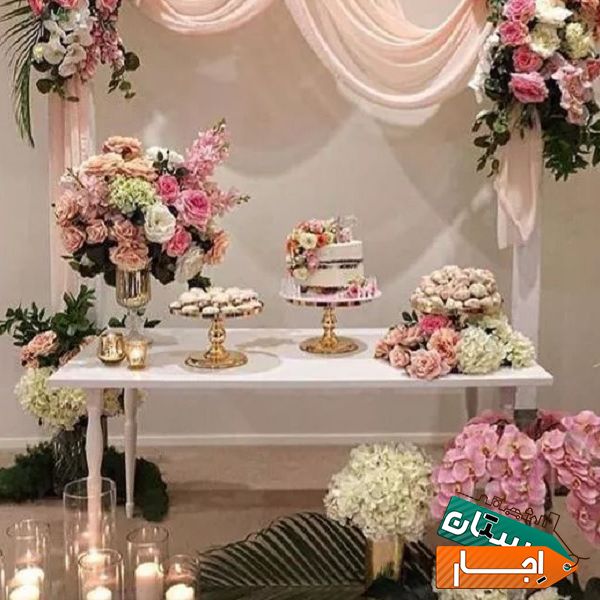 اجاره وفروش زیباترین دیزاین جایگاه عروس داماد