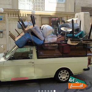 رنت وانت و باربری صداقت بارحمل اثاثیه منزل با بهترین قیمت