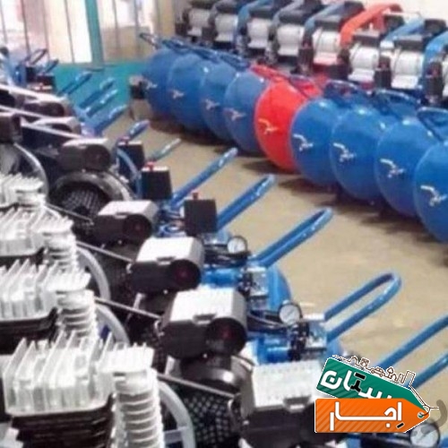 پمپ باد اجاره ای از 30 لیتر تا 350لیتری تک دو سه