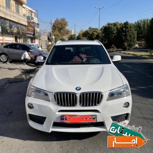 اجاره خودرو بی ام و x3 با قیمت توافقی