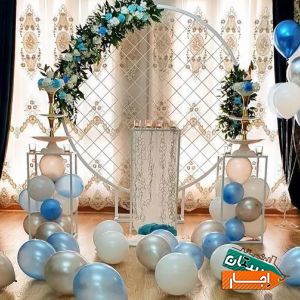 اجاره میز و صندلی گل آرایی بادکنک آرایی بک گراند
