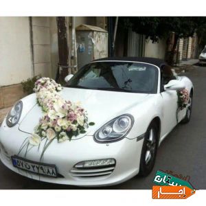اجاره ماشین عروس با گل هدیه اجاره خودرو تشریفات