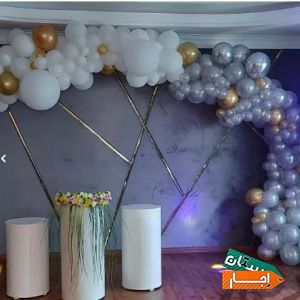 اجاره بکگراند و میز، بادکنک آرایی، گل آرایی،آموزش شرایط عالی