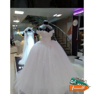 اجاره لباس عروس اسکارلت سایز 38 40