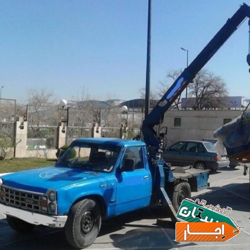 اجاره جرثقیل نیسان دارای جک پالت با قیمت مناسب