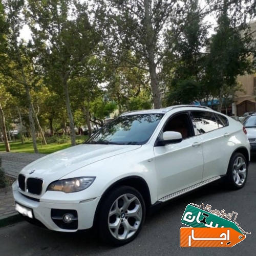 اجاره خودرو بی ام و ایکس 6 با قیمت توافقی