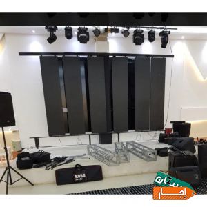 اجاره باند رقص نور سیستم صوت نورپردازی