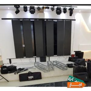 اجاره باند رقص نور سیستم صوت نورپردازی