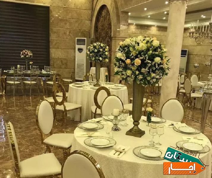 اجاره انواع میز و صندلی برای مراسم با بهترین کیفیت