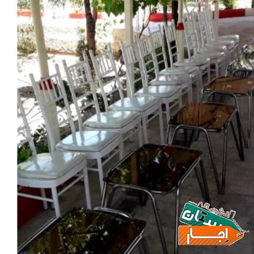 اجاره میز ، صندلی