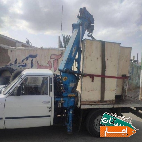 خدمات اجاره کرایه جرثقیل نیسان 2تنی