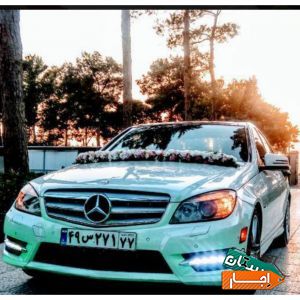 اجاره کرایه ماشین عروس بنز C200 از مالک
