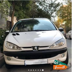 اجاره خودرو 206 تیپ 5 سال 96 با بهترین شرایط