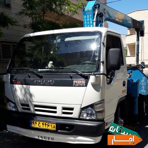 اجاره جرثقیل کفی و دکل بلند