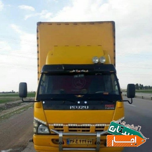 اجاره ماشین های باربری 6متری به شهرستانها