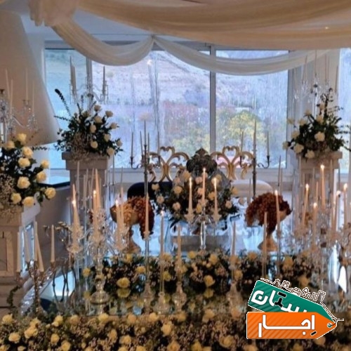خدمات اجرا و اجاره دیزاین نامزدی و سفره عقد هوناز